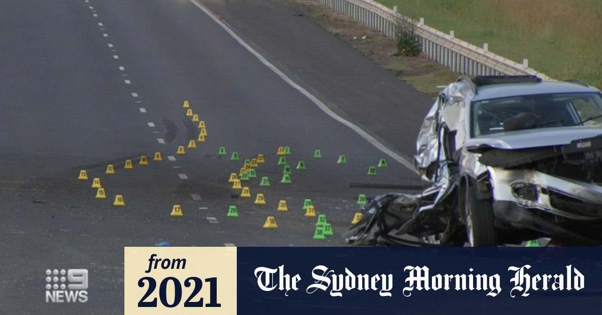 Video Parents critical after major crash on Calder Freeway that killed